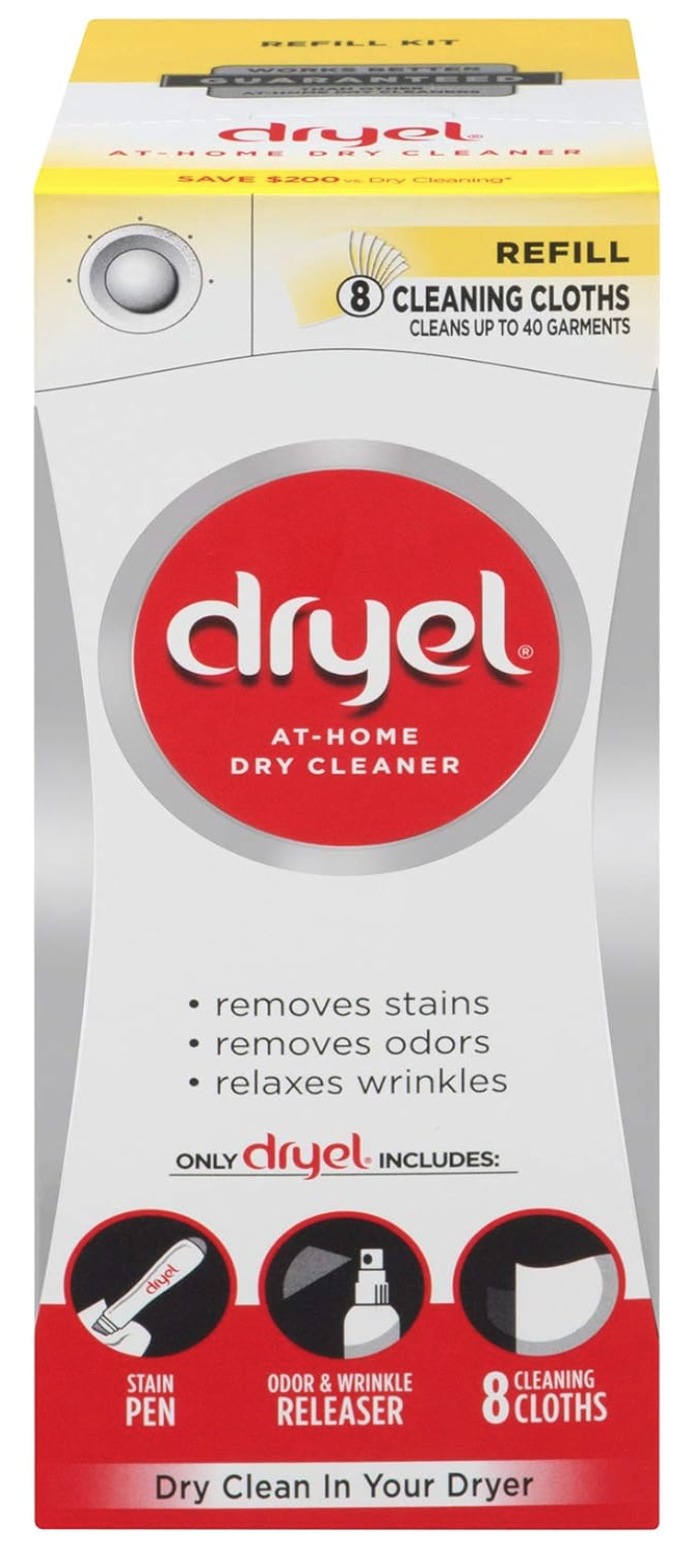 Dryel At-Home Mega Dry Cleaner Starter Kit — 8 Cloths